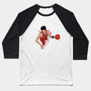 Kaede Rukawa Slam Dunk Baseball T-Shirt